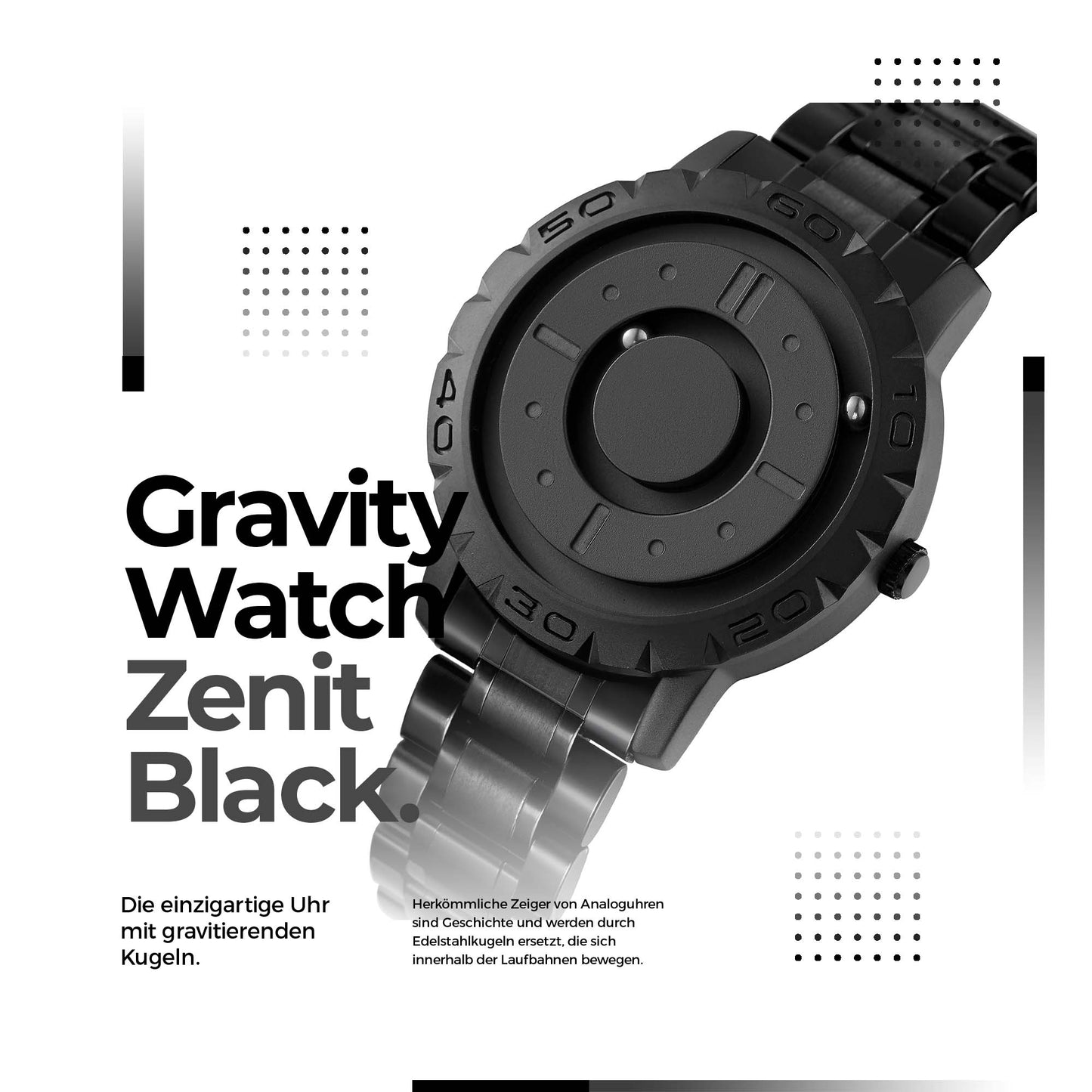 Zenit Black - Gravity Watch